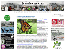 Tablet Screenshot of freedom-center.org